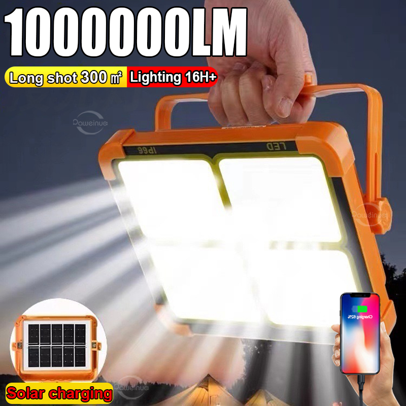 Outdoor Power Repair - 새로운 20000mAh 태양 충전식 캠핑 랜턴