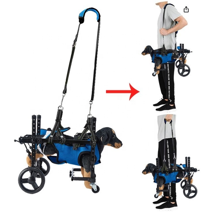 Outdoor Power Wheels - 소형견 재활 훈련 보행 보조 접이식