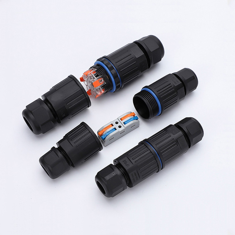 Outdoor Power Block - 1PC IP68 방수 와이어 커넥터 야외