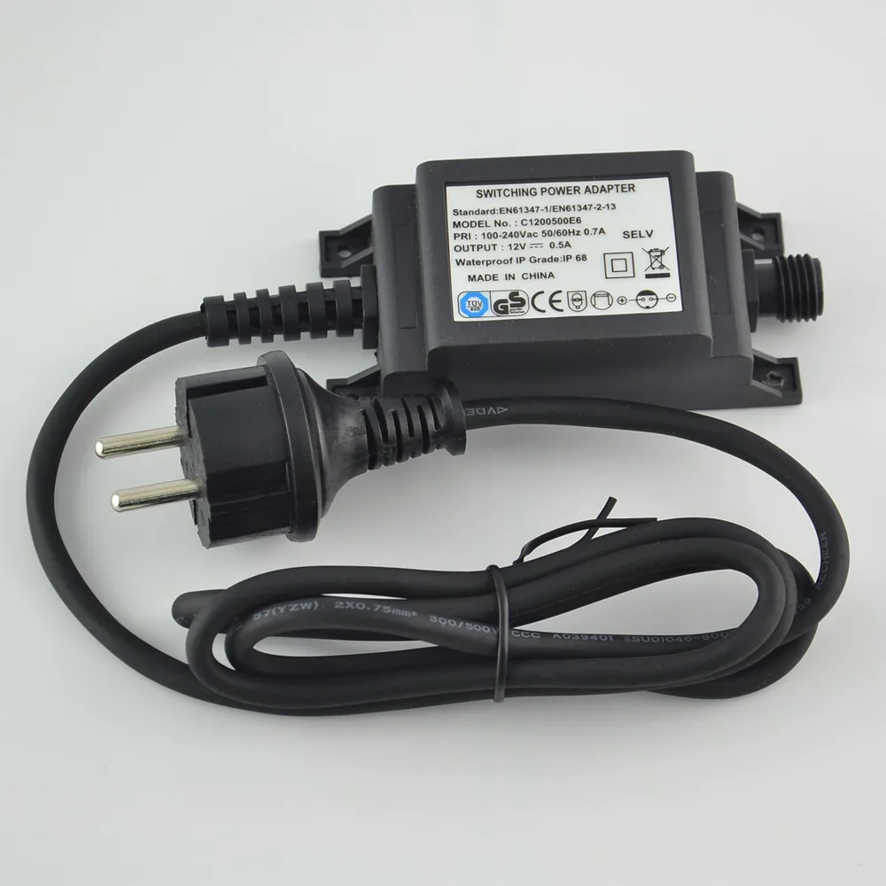 Outdoor Power Transformer - IP68 DC12V 1A 전원 드라이버 공급