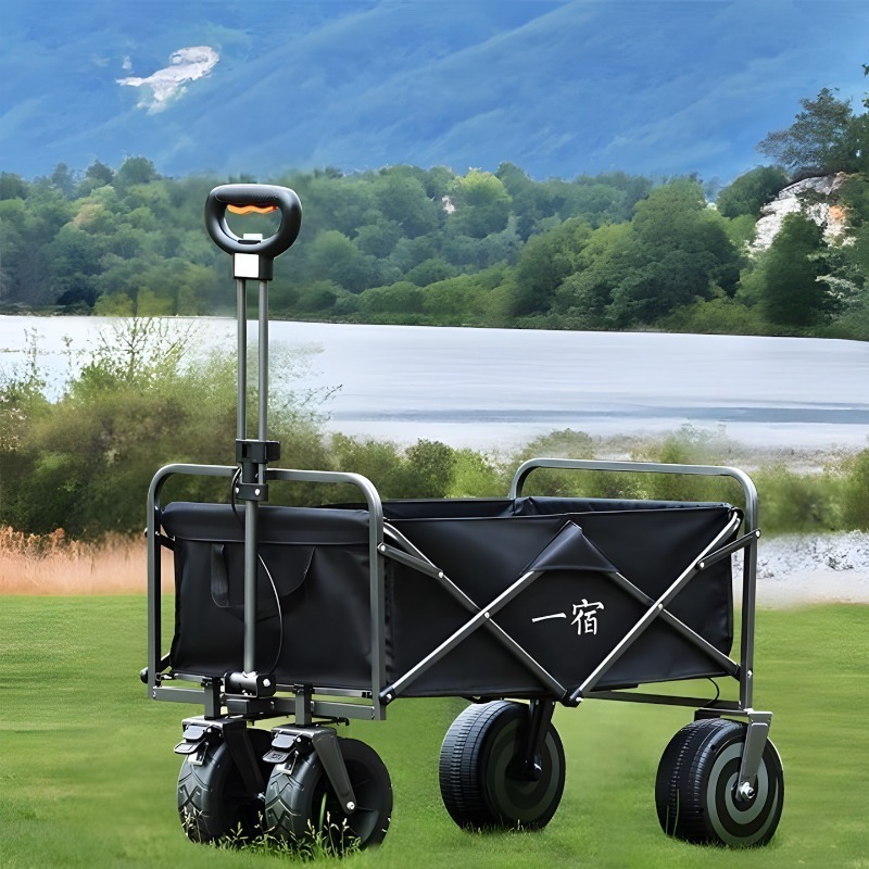 Outdoor Power Wheels - 전동 접이식 캠핑 트롤리, 바퀴가 달린