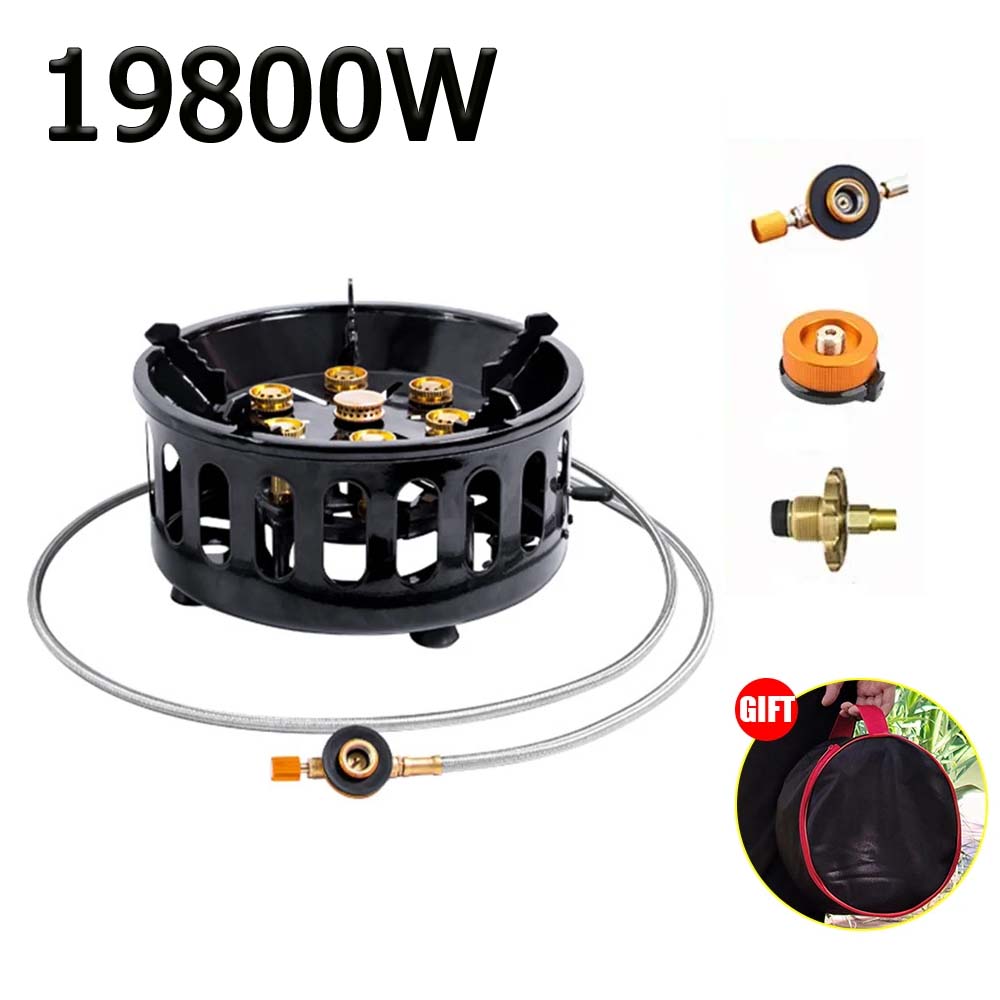 Outdoor Power Equipment Brands - 19800W 7 코어 캠핑 스토브 고전력
