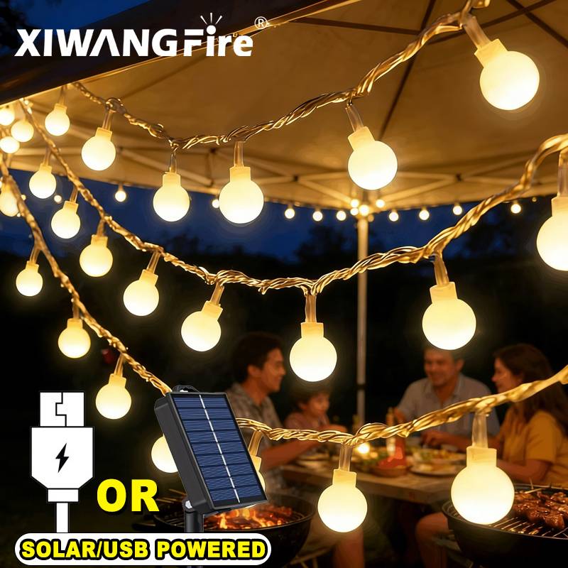 3-10M 태양광/USB/배터리 스트링 조명, 요정 글 - Outdoor Power Outlet Solar 리뷰 및 가격