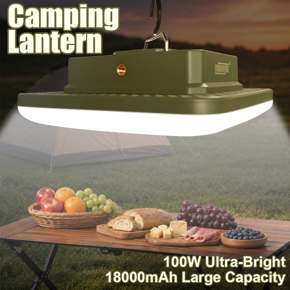 18000mAh 대용량 캠핑랜턴 100W 강한 LED  - Outdoor Power Repair 리뷰 및 가격