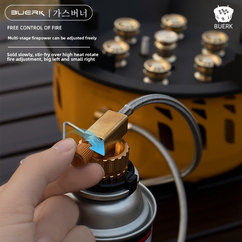 휴대용 7 코어 캠핑 스토브, 강력한 화력, 관광 캠핑 - Outdoor Power Equipment Brands 리뷰 및 가격