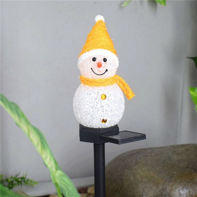 A01F-3X 스노우맨 태양광 조명 크리스마스 태양광  - Outdoor Solar Power Xmas Lights 리뷰 및 가격