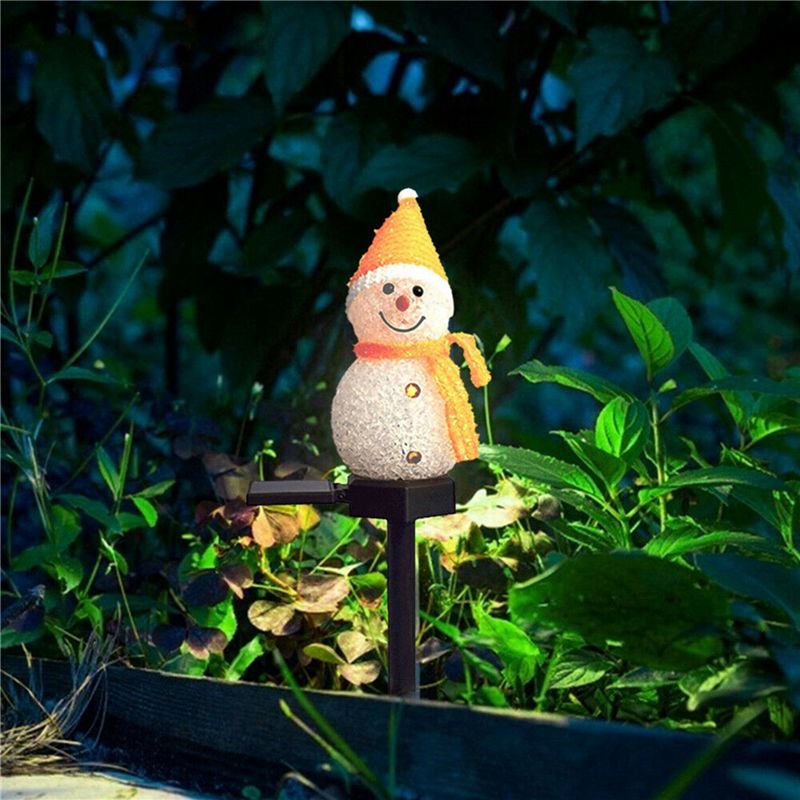A01F-3X 스노우맨 태양광 조명 크리스마스 태양광  - Outdoor Solar Power Xmas Lights 리뷰 및 가격