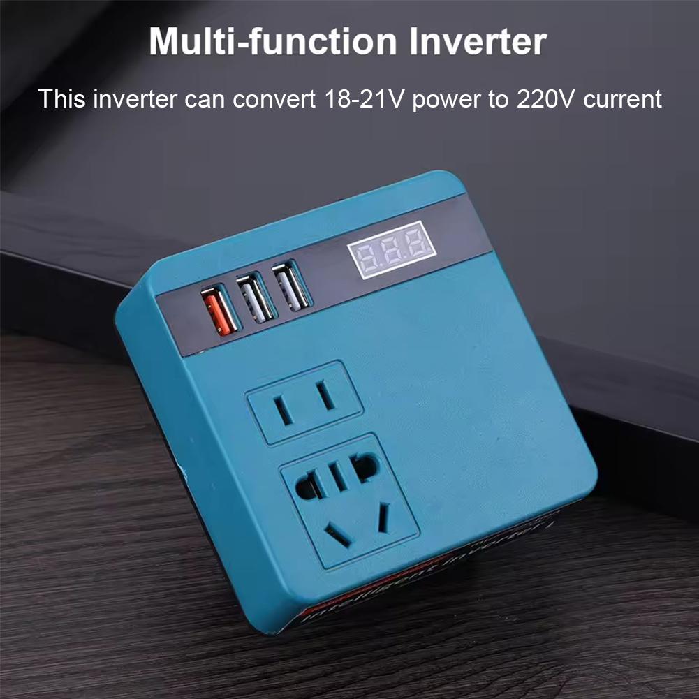 120W 리튬 배터리 인버터 파워 뱅크 18v 21v  - Outdoor Power Transformer 리뷰 및 가격
