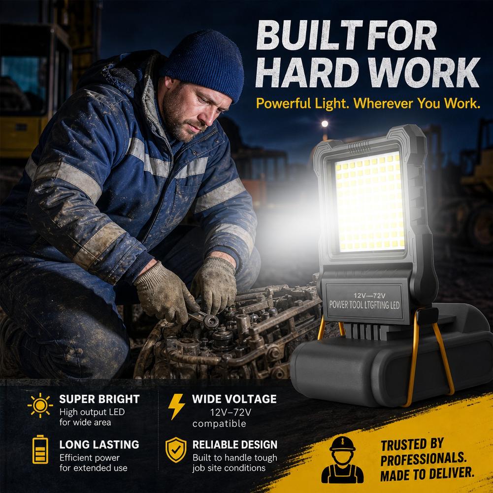 LED 작업등 방수 전동 공구 배터리 투광등 자동차 수 - Outdoor Power Repair 리뷰 및 가격