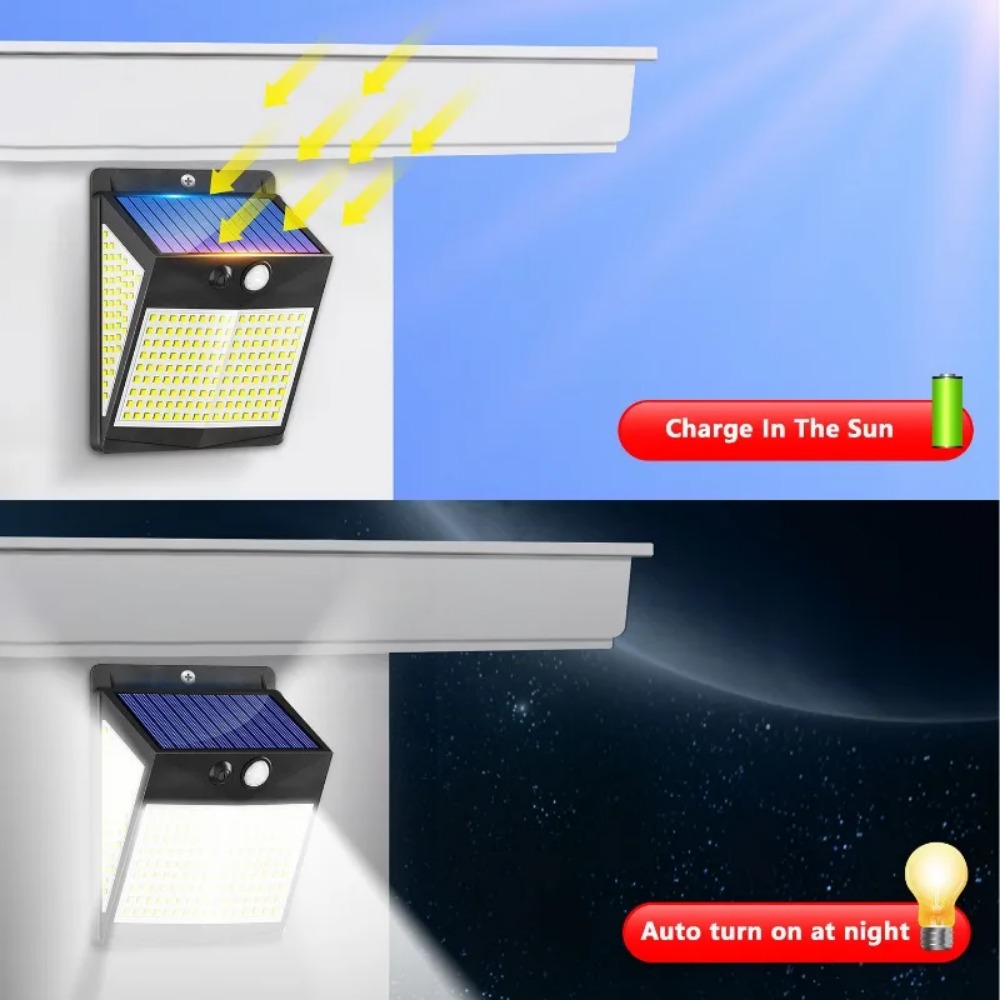 238 LED 태양광 조명, 야외 정원 벽 램프, 3  - Outdoor Power Outlet Solar 리뷰 및 가격
