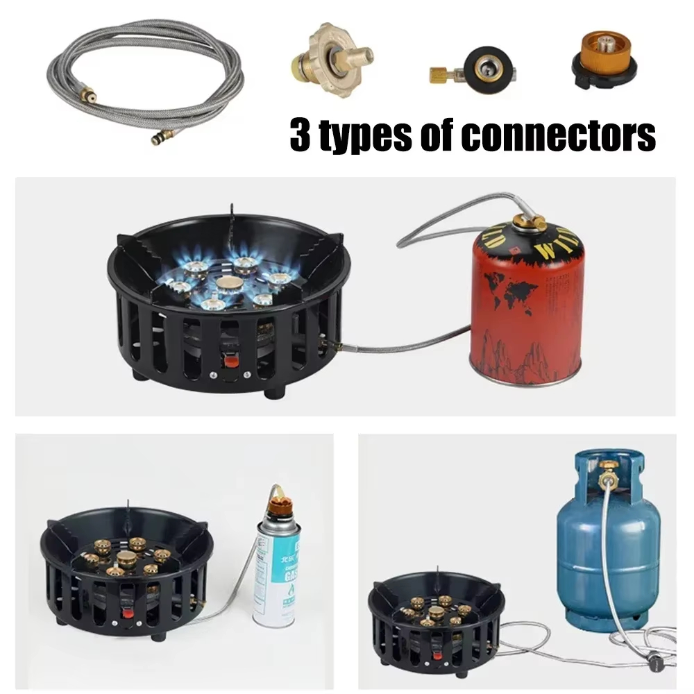 21000W 7코어 캠핑 스토브 고출력 강력 화력 휴대 - Outdoor Power Equipment Brands 리뷰 및 가격