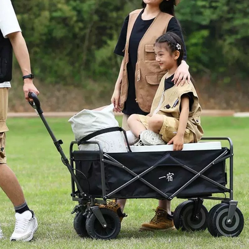 전동 접이식 캠핑 트롤리, 바퀴가 달린 접이식 다용도  - Outdoor Power Wheels 리뷰 및 가격