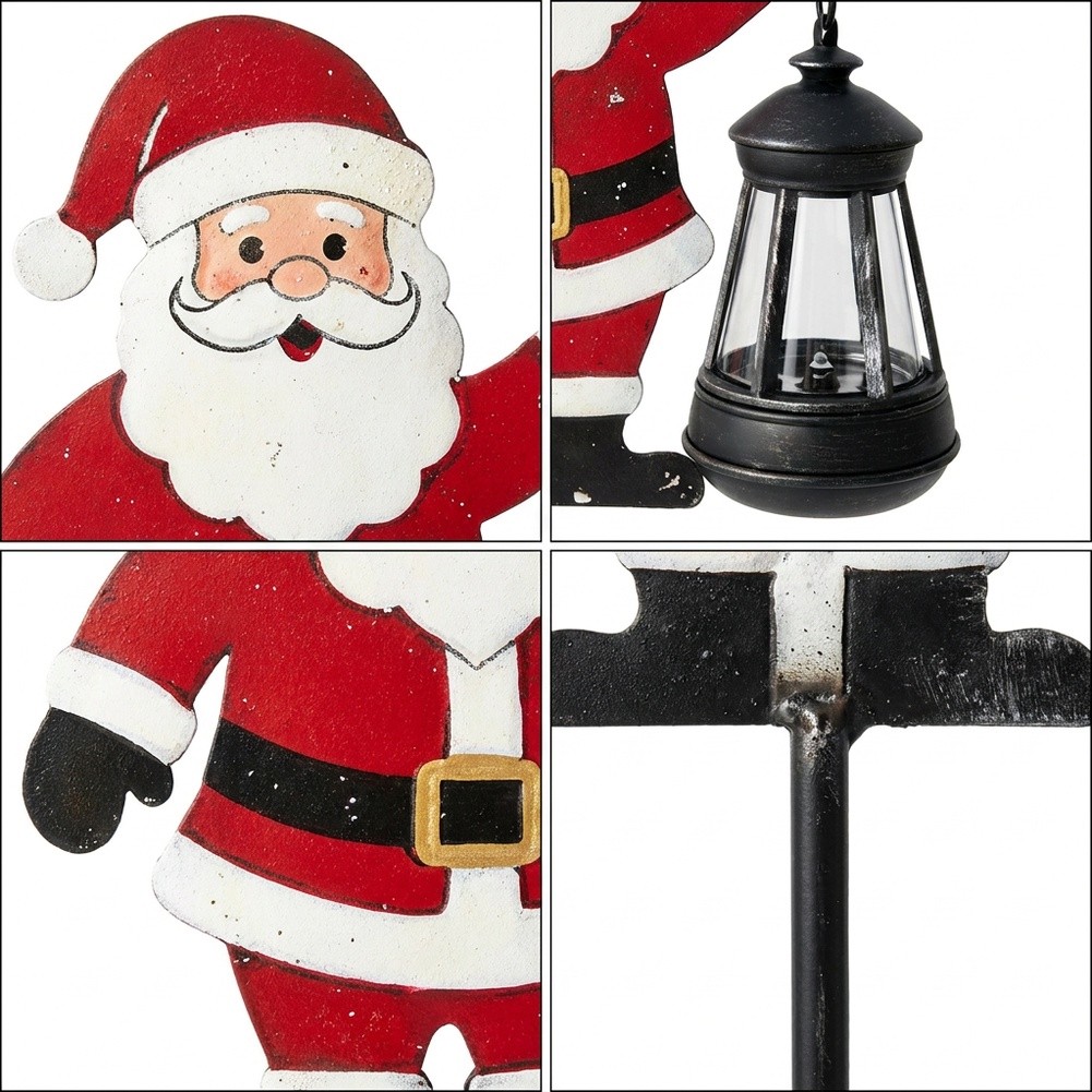 크리스마스 장식 야외용 태양광 눈사람 산타 조명 장식품 - Outdoor Solar Power Xmas Lights 리뷰 및 가격